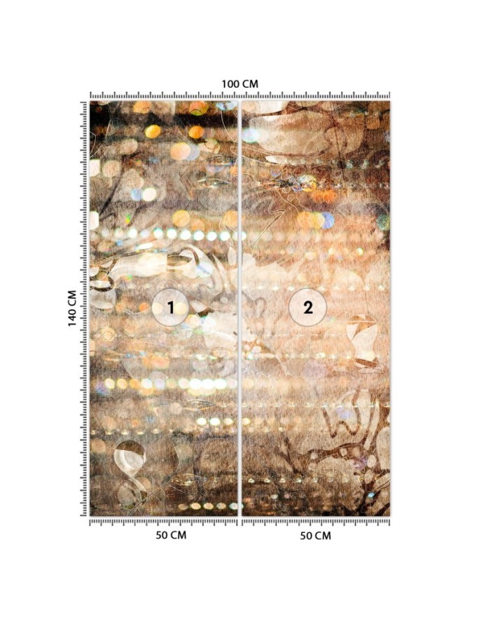 Fototapety z teksturami - Abstrakcja złota | FEEBY