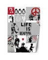 Oryginalne fototapety - Kolaż Banksy | FEEBY