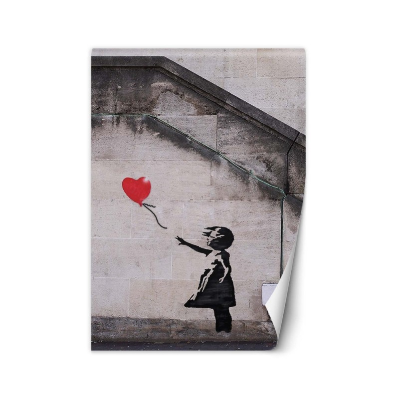 Najmodniejsze fototapety - Banksy Dziewczynka z balonikiem | FEEBY