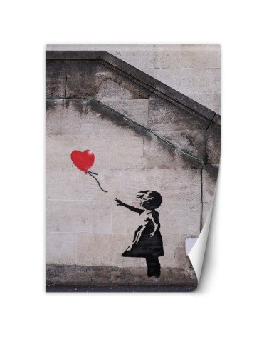 The most fashionable Wallpapers - Banksy Girl with balloon | FEEBY
