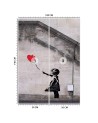 Najmodniejsze fototapety - Banksy Dziewczynka z balonikiem | FEEBY