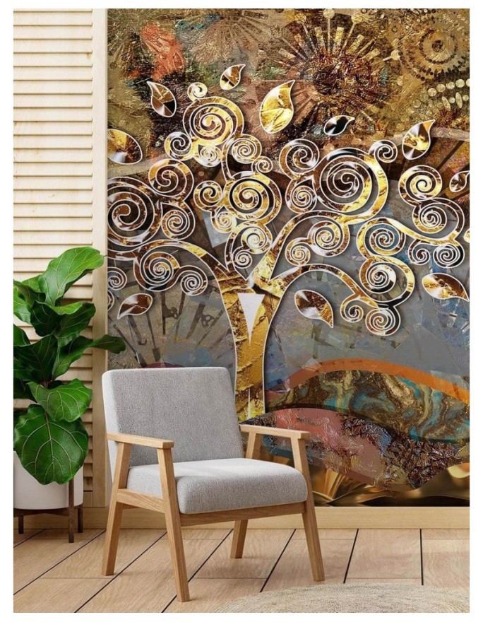 Inspirujące fototapety - Drzewo życia Gustaw Klimt | FEEBY