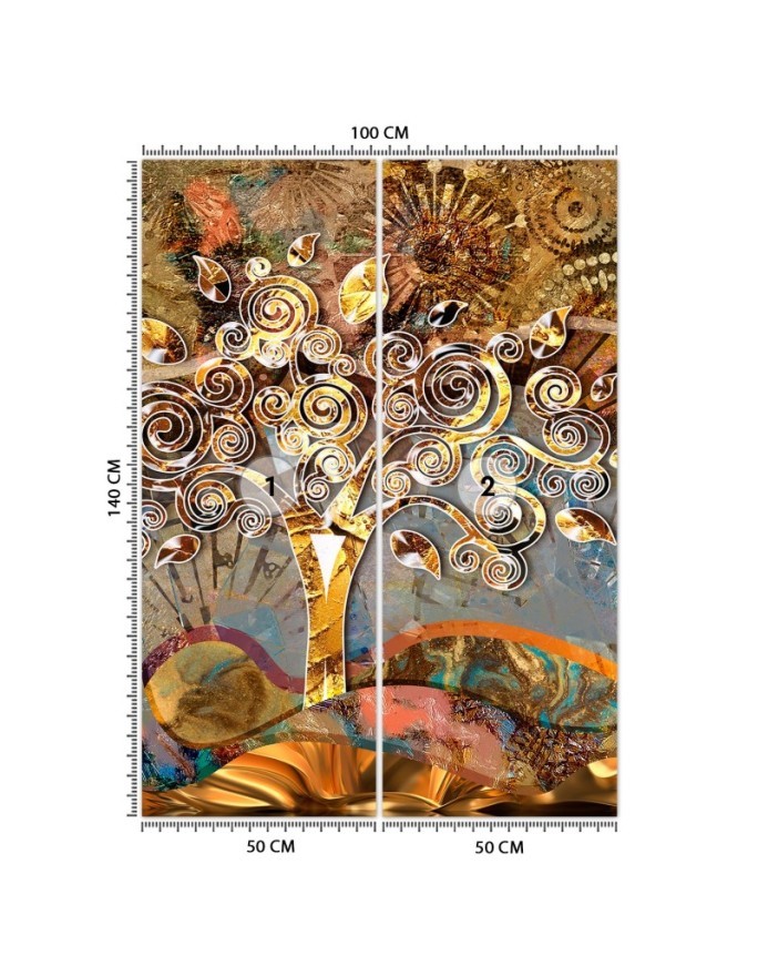 Inspirujące fototapety - Drzewo życia Gustaw Klimt | FEEBY