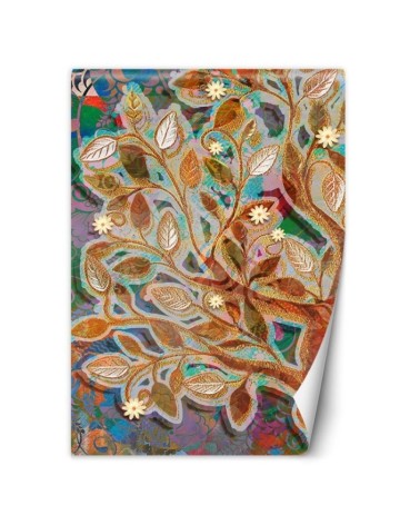 Stylish Wallpaper - Golden magic tree | FEEBY