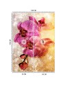 Piękne fototapety - Fioletowe storczyki | FEEBY