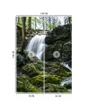 Nowoczesne fototapety na ścianę - Wodospad w lesie | FEEBY