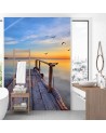 Oryginalne fototapety - Wschód słońca nad jeziorem | FEEBY