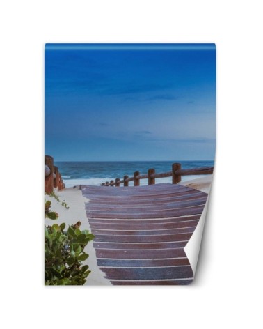 Original Wallpapers for the living room - Road to the beach | FEEBY