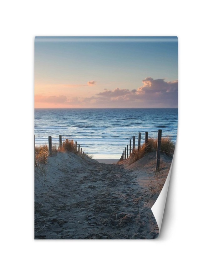 Piękne fototapety do salonu - Zejście na plaże | FEEBY