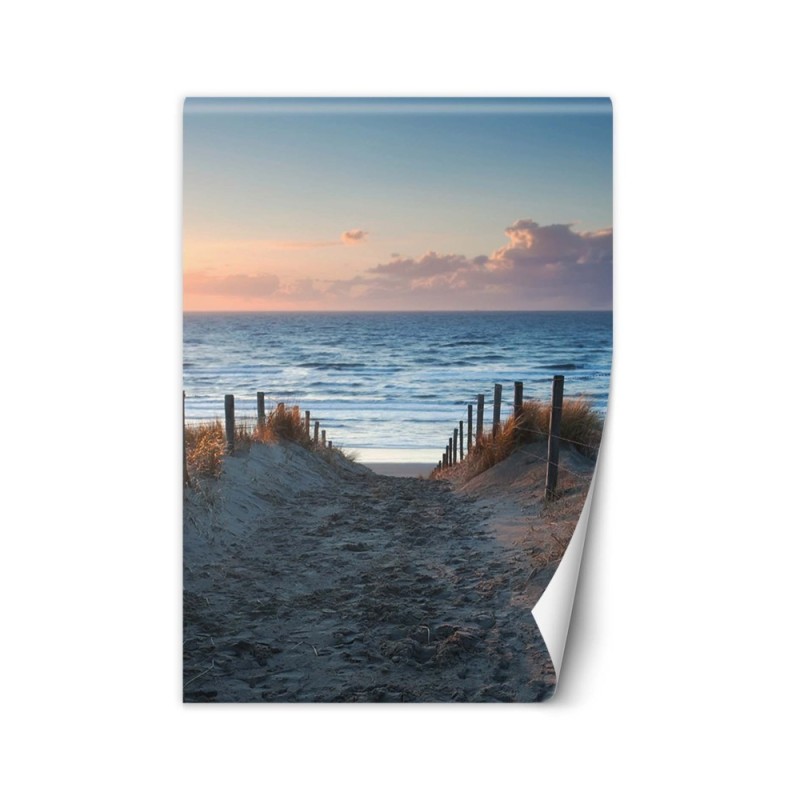 Piękne fototapety do salonu - Zejście na plaże | FEEBY