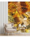 Ekskluzywne fototapety do salonu - Afrykańskie wzory glamour | FEEBY