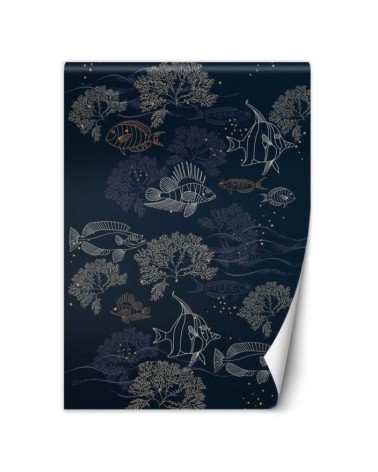 Wall mural - Fish coloured reef | FEEBY
