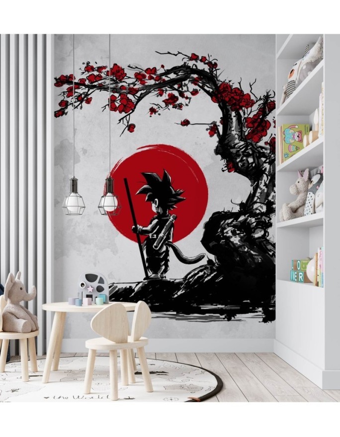 Fototapeta dla nastolatków - Anime Son Goku pod słońcem DDJVigo | FEEBY