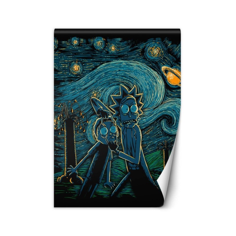 Fototapeta dla nastolatka - Kolorowy Rick and Morty DDJVigo | FEEBY