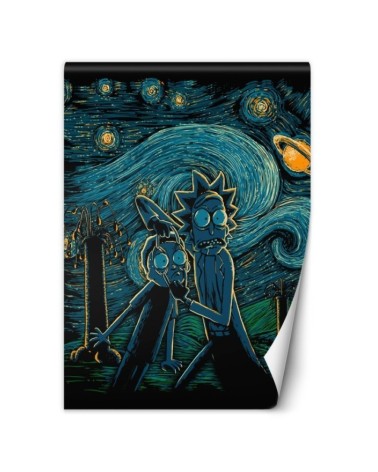 Fototapeta dla nastolatka - Kolorowy Rick and Morty DDJVigo | FEEBY