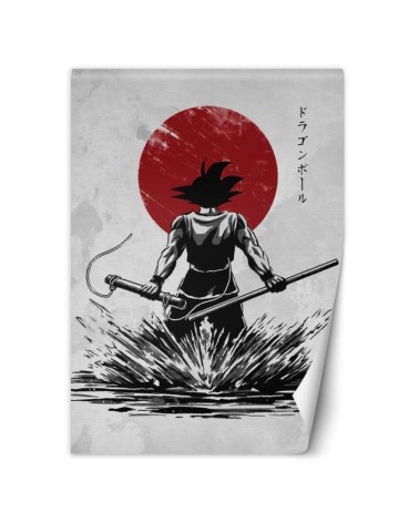 Fototapeta dla nastolatków - Anime Son Goku samuraj DDJVigo | FEEBY