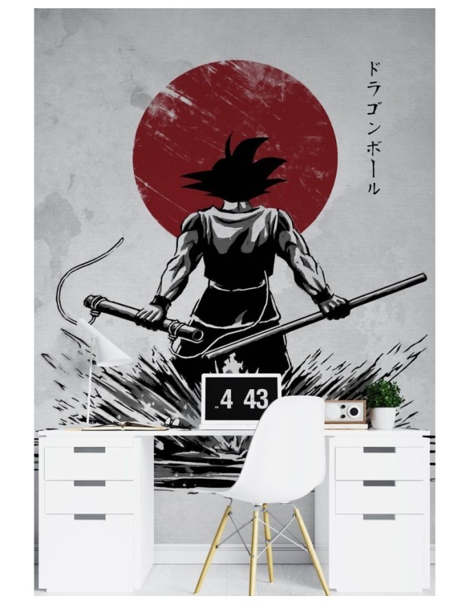 Fototapeta dla nastolatków - Anime Son Goku samuraj DDJVigo | FEEBY