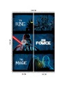 Fototapeta filmowa - Kolaż Star wars DDJVigo | FEEBY