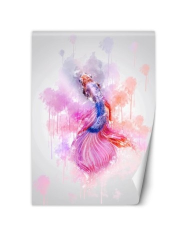 Children's wall mural - Pastel fish Cornel Vlad | FEEBY