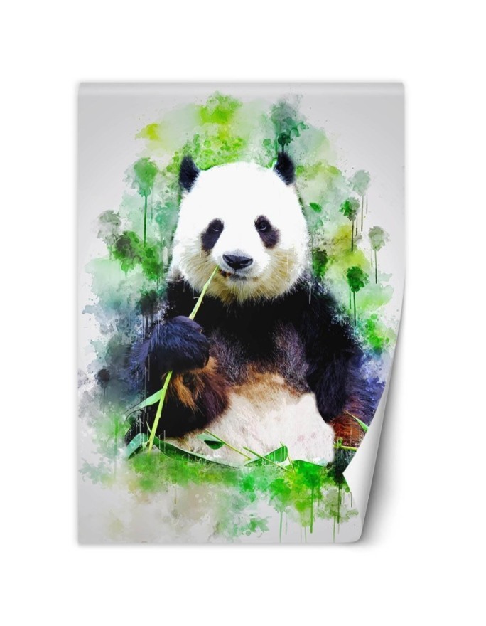 Fototapeta dla dzieci - Jedząca panda Cornel Vlad | FEEBY