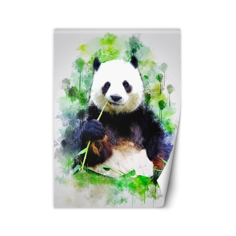 Fototapeta dla dzieci - Jedząca panda Cornel Vlad | FEEBY