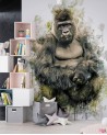Fototapeta dla dzieci - Goryl jak ręcznie malowany Cornel Vlad | FEEBY