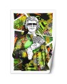 Fototapeta - Szalony mężczyzna abstrakcja Rubiant | FEEBY