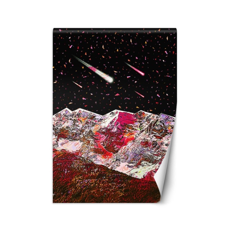 Inspirational wall mural - Falling stars Gab Fernando | FEEBY