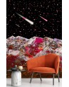 Inspirational wall mural - Falling stars Gab Fernando | FEEBY