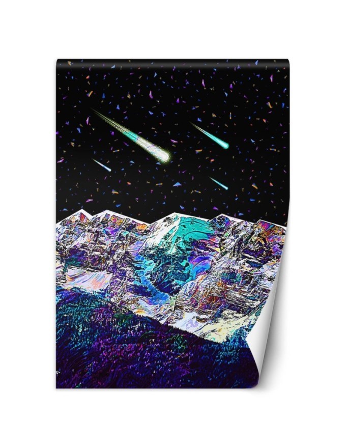 Fototapeta - Niebieski deszcz meteorów Gab Fernando | FEEBY
