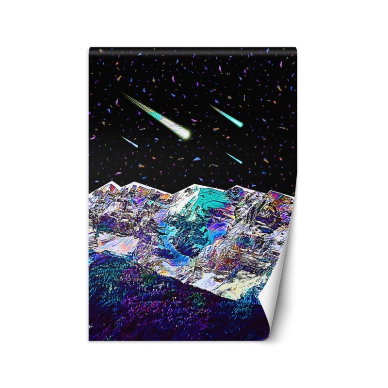 Fototapeta - Niebieski deszcz meteorów Gab Fernando | FEEBY