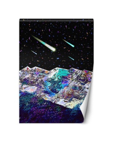Fototapeta - Niebieski deszcz meteorów Gab Fernando | FEEBY