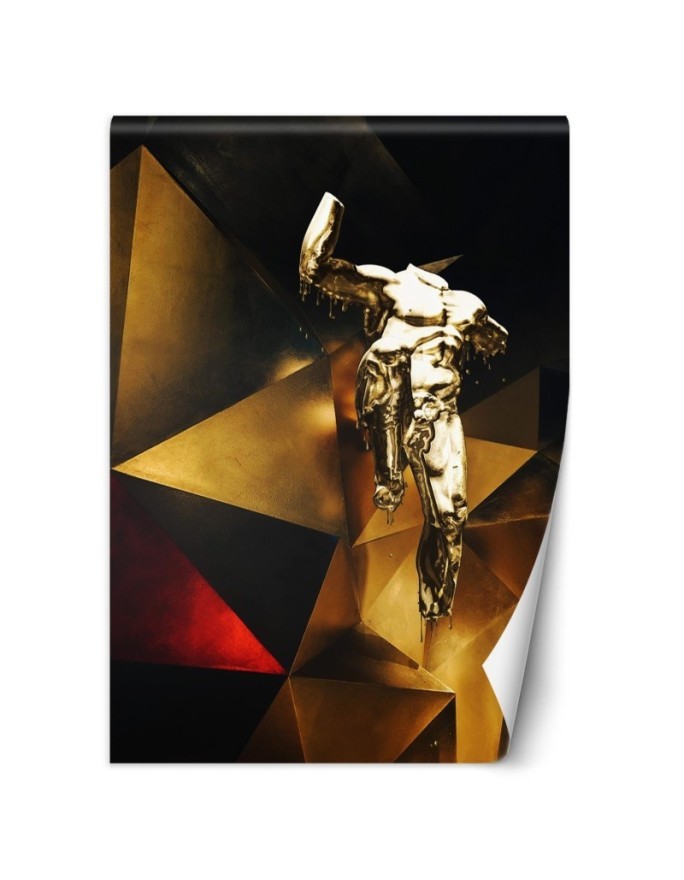 Exclusive wall mural - Golden figure Gab Fernando | FEEBY