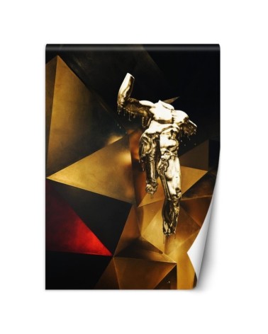 Exclusive wall mural - Golden figure Gab Fernando | FEEBY