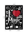 Fototapeta dla nastolatków - I love magic Harry Potter Dr.Monekers | FEEBY