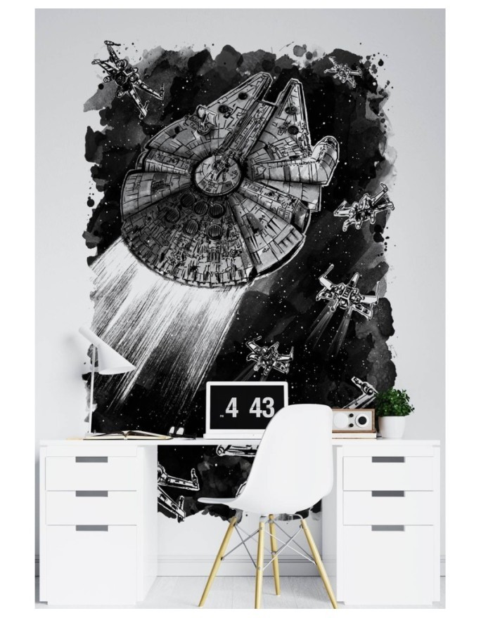 Fototapeta dla młodzieży - Star Wars Dr.Monekers | FEEBY