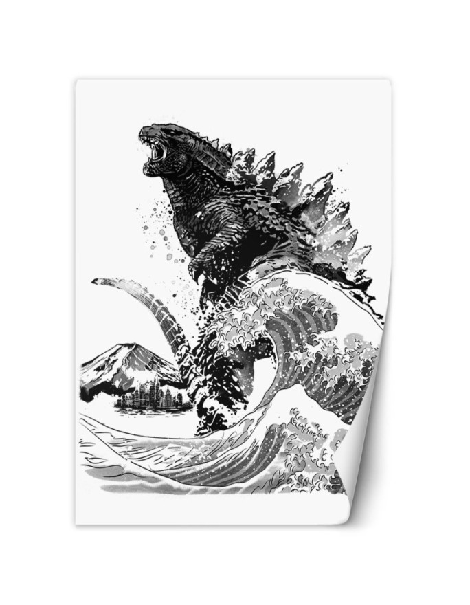 Młodzieżowe fototapety - Godzilla Dr.Monekers | FEEBY