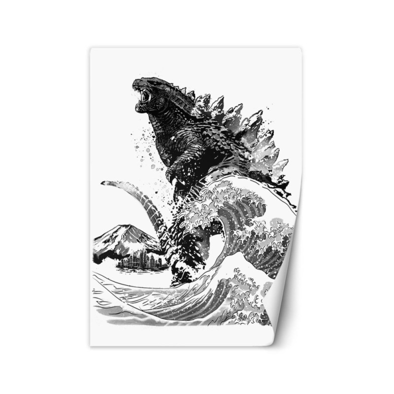 Młodzieżowe fototapety - Godzilla Dr.Monekers | FEEBY