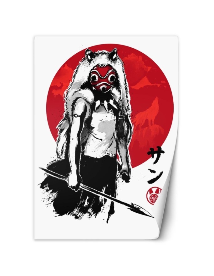 Fototapeta młodzieżowa - Księżniczka Mononoke Dr.Monekers | FEEBY