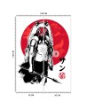 Fototapeta młodzieżowa - Księżniczka Mononoke Dr.Monekers | FEEBY