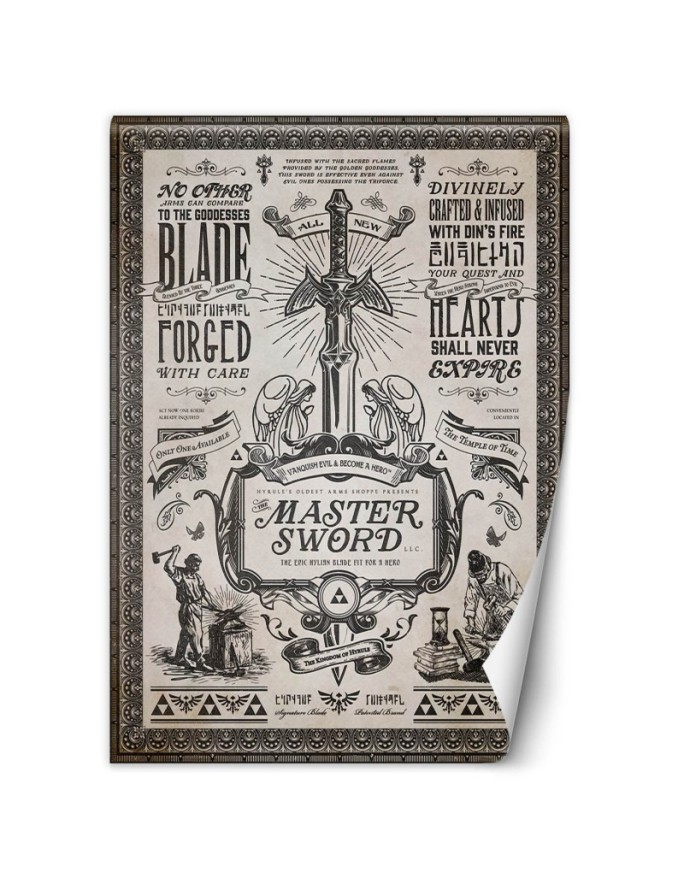 Fototapeta dla graczy - The Legend of Zelda Barrett Biggers | FEEBY