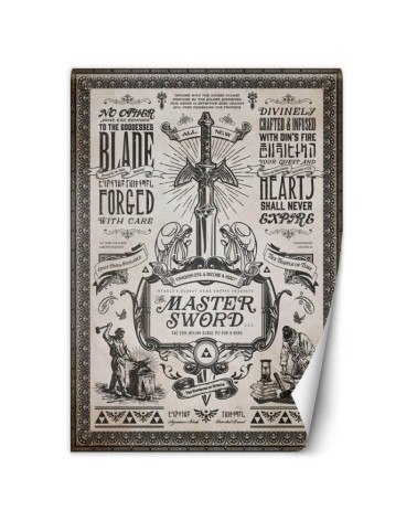 Wall mural for gamers - The Legend of Zelda Barrett Biggers | FEEBY