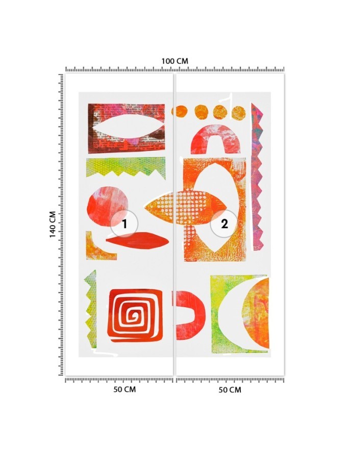 Stylowe fototapety - Kolorowa abstrakcja Andrea Haase | FEEBY