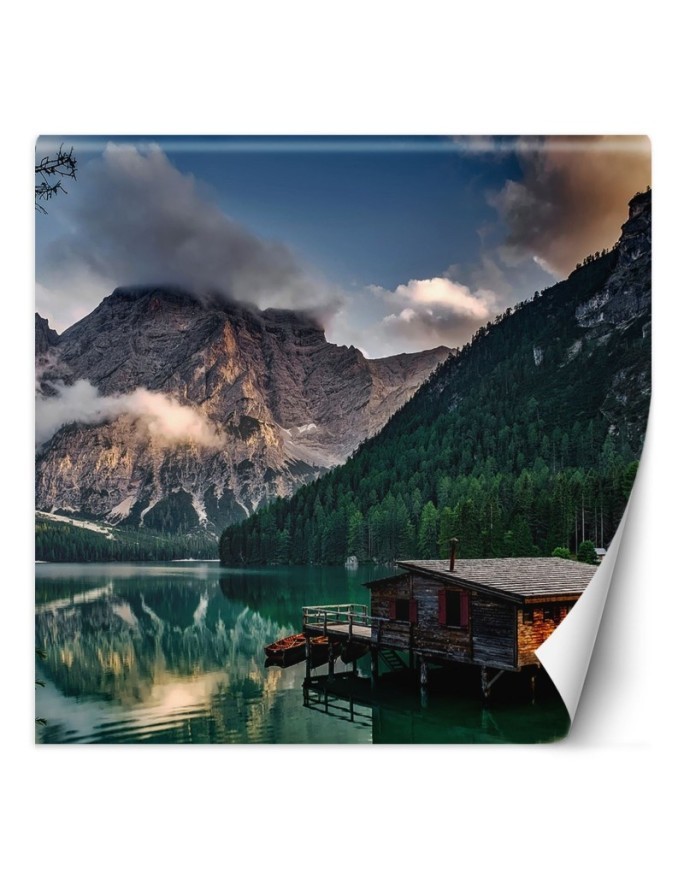 Oryginalne fototapety - Jezioro w górach górski krajobraz | FEEBY