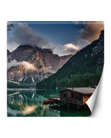 Oryginalne fototapety - Jezioro w górach górski krajobraz | FEEBY
