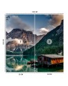 Oryginalne fototapety - Jezioro w górach górski krajobraz | FEEBY