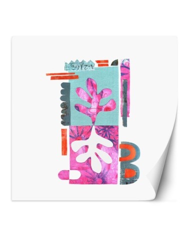Wallpaper - Pink and blue abstract Andrea Haase | FEEBY