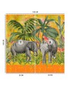 Modern wall murals - Elephants exotic animals elephants Andrea Haase | FEEBY