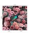 Stylowe fototapety - Kwiaty róże różowe ptak natura Andrea Haase | FEEBY