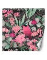 Fototapeta - Kolorowy ptak liście kwiaty natura Andrea Haase | FEEBY